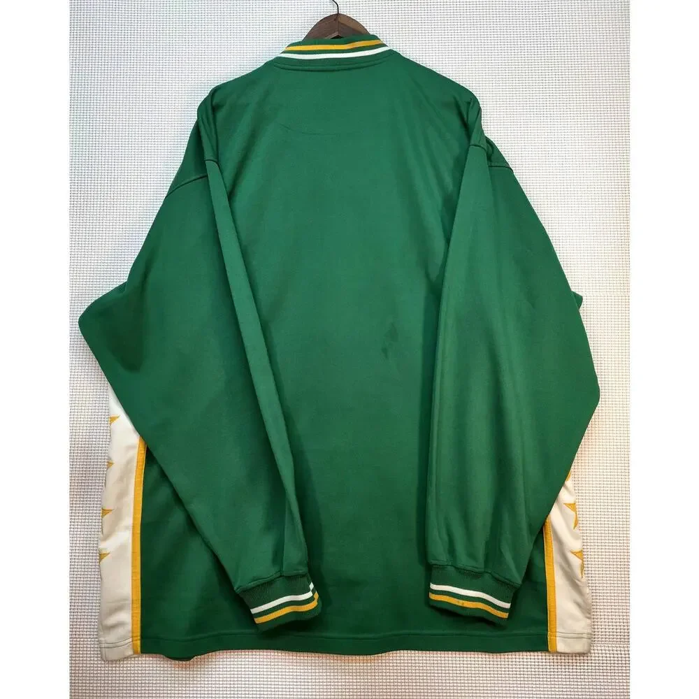 Sport 4 Mens Boston Celtics Jacket 2XL Green Warm Up Basketball NBA Streetwear